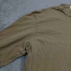 RRL Shirt Mens XL Brown Crew Neck Pullover Long Sleeve Cotton
