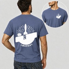 Men Personalised Work T Shirt Custom Trade Logo Painter Mechanic Plumber Uniform