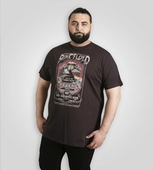 D555 Duke Big Mens Pink Floyd Printed T-Shirt Licensed 2XL 3XL 4XL-10XL (601813)