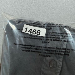 Marine Layer Mens XL Gray Cotton Henley Long Sleeve Shirt Elbow Patches