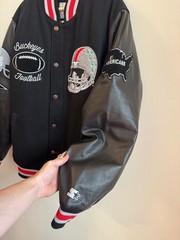 00s Ohio State Buckeyes Rick Ross Starter Jacket (L)