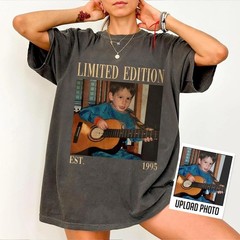 Custom Vintage Photo And Year T-Shirt Personalized 30th Birthday Shirt Gift Idea