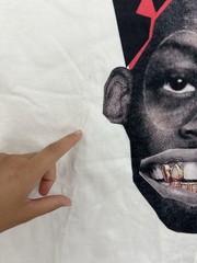 Bottega Desires ‘Rodman’ T-Shirt Mens Size Med White Cropped Style