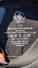 Volcom Stone Est. 1991 Men’s Size L Gray T-Shirt New Tags Heavy Tee Skull Wings