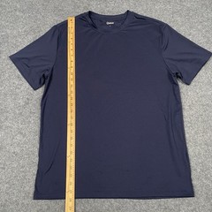 Quince T Shirt Merino Wool Base Layer Mens L Navy All Season Short Sleeve Tee
