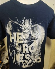 RARE VARIATION HEROS OF THE STORM GAME T SHIRT M BLIZZARD GAMES SUPER GRAPHICS
