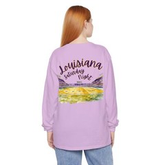 LSU Football Long Sleeve Top I LSU Game Day Top I Louisiana Long Sleeve Top