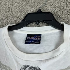 VINTAGE Mecca Shirt Mens Extra Large White Since Day One Hip Hop Big Print