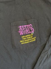 Travis Scott Astroworld Los Angeles The Forum 2018 Black Longsleeve Lakers XXL