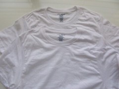 Lucky Brand 2-Pack Crewneck TEE Short Sleeve Men White S (34-36) U110.65