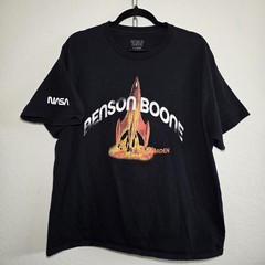 Benson Boone rare NASA Rocket Garden Concert Shirt 11/29/25 Size XL