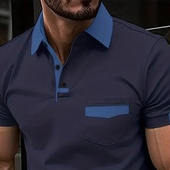 Mens Polo Shirts Short Sleeve Regular Fit Casual Work Golf Designer T Shirt Tops