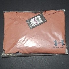 1326799-696 Mens’ (2XL) UA Sportstyle Left Chest T-Shirt, Canyon Pink/Black