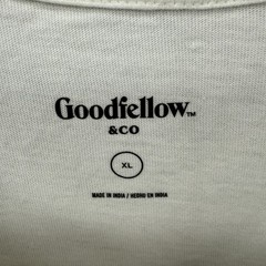 Lot Of 2 Goodfellow & Co. T-Shirt Mens XL Black White Relaxed Fit Pocket NWT