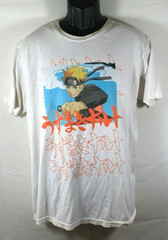 Naruto 2007 Shippuden 2002 Masashi Kishimoto T-Shirt Viz Media Large Vintage