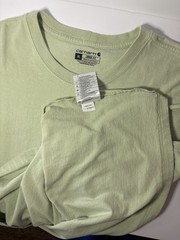 Carhartt Loose Fit Mens Size XL Long Sleeve T Shirt Light Green K231 G83 Work