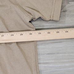 Dickies T-Shirt Men’s 4XL Khaki Heavy Weight Cotton Short Sleeve New
