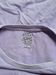 Polo Ralph Lauren Crew Neck Modern Classic-Fit Shirt Mens XL PURPLE GREEN PONY