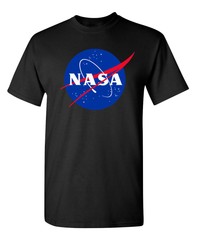 NASA Official Meatball Logo Sarcastic Humor Graphic Novelty Funny T Shirt