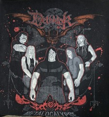 Dethklok Metalocalypse Size XXL Black Shirt Adult Swim Death Metal