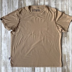 Lost Calf Men’s Short Sleeve T-Shirt Tan/Beige Size Extra Large Cowboy Ranch
