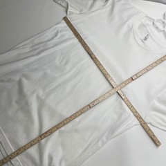 American Apparel White Crewneck T-Shirt Men Large 100% Combed Cotton Made in USA