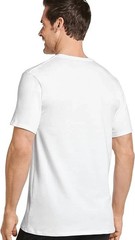 New Jockey Men’s White T-Shirt Undershirt All Cotton Stretch Crew Neck Size XL