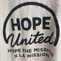 Foo Fighters Hope United LA Mission Charity T Shirt Medium Good Cause 2026