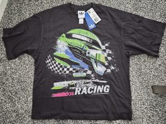 Adidas Originals Racing Helmet Graphic Tee Men’s Small Utility Black F1 NWT