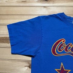 Vintage 90s Coca-Cola Coke Stars Logo Single Stitch Graphic Promo T-Shirt Medium
