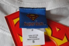 SUPERMAN GRAFFITI COLOURS T SHIRT BNWT OFFICIAL DC COMICS SUPERHERO CLASSIC