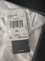 Adidas Creator SS T-Shirt White Black XL New Multiple Available
