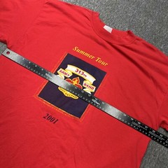 XL US Army Band 2001 Tour Oversized USA America Vintage T Shirt