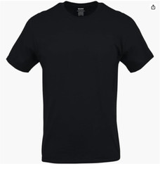 Gildan Men’s Crew T-Shirts, Multipack, Style G1100, Black 100% Cotton Size XX-L