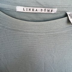 Vintage Linea Dome Men’s Shirt XL New Blue Short Sleeve Textured Casual Crew