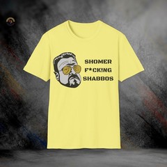 Shomer Shabbos Walter Sobchak Lebowski T-Shirt | Softstyle Tee