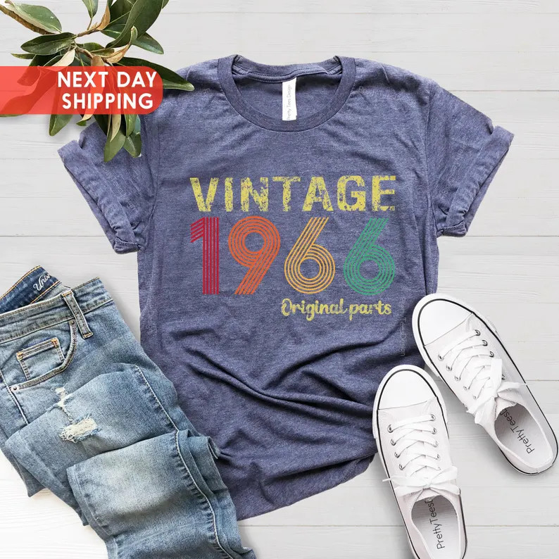 Vintage Original Part Comfort Tee Classic Style Soft Feel Shirt Gift