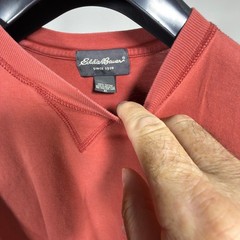 Eddie Bauer T-Shirt Mens XL/XG Legend 1920 Graphic Red Solid Regular Fit Modern