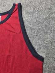 Old Navy Men’s Tank Top Red Size Large Wide Strap Sleeveless Regular Fit