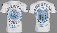 AMERICAN FIGHTER Alabama Lion White Athletic Mens Crewneck T-shirt XL-3XL