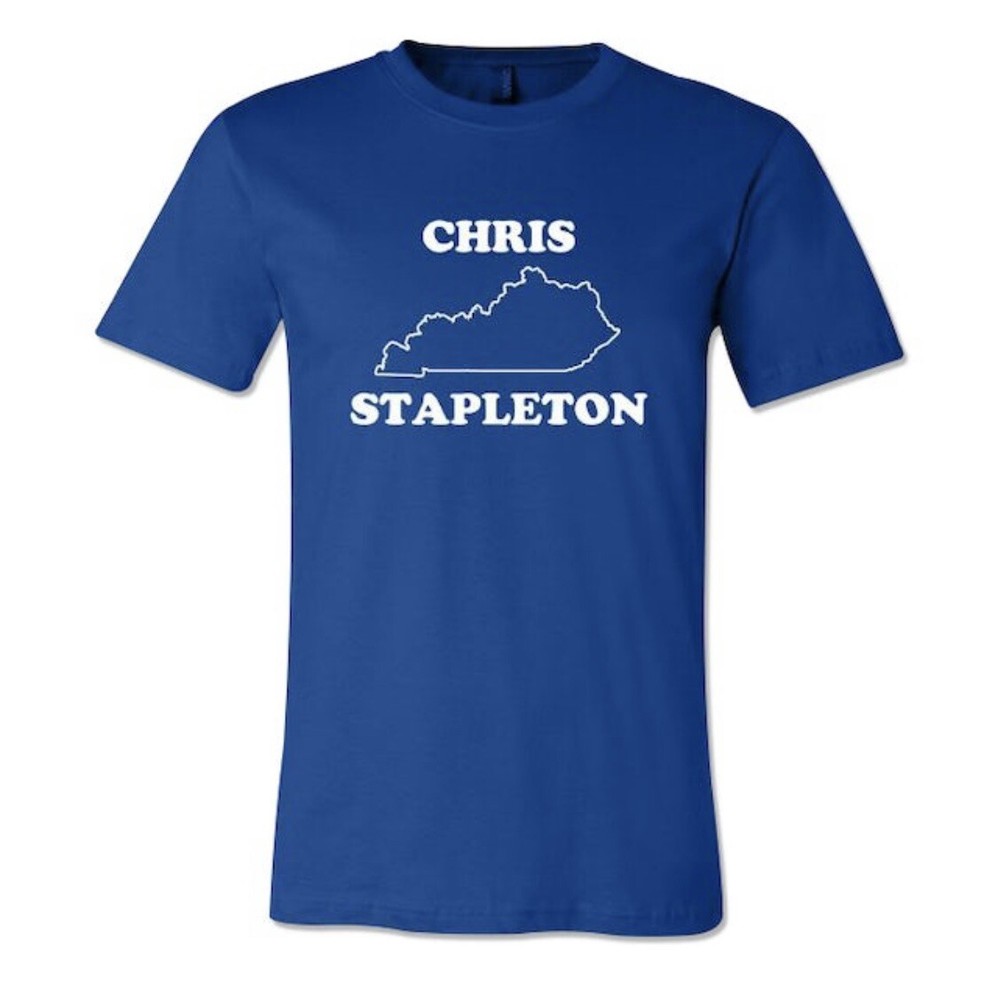 Chris Stapleton Hillbilly Days 2017 Kentucky Vintage Fit T-shirt Large Unisex