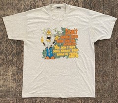 Vintage Dope 420 Hippie T Shirt Single Stitch XL 80s Peace Marijuana Stoner