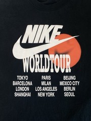 Nike Sportswear World Tour Men’s 100% Cotton T-shirt SIZE: M Move Your Body/Sole