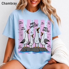 Personalized Teacher Gift Shirt Custom Name Funny Loud Seagulls School T-Shirt