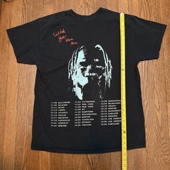 Travis Scott Astroworld Tour Wish You Were Here Tshirt 100% Double Sided Sz. L