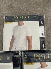 Lot Of Men’s POLO Ralph Lauren 3-Pack Mens mix-Color Classic Fit Neck T-Shirt