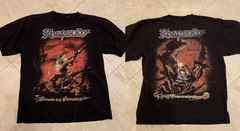 2 Sides Dawn of Victory Rhapsody of Fire Shirt Black Unisex S-5XL 1P0358