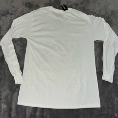 NWT Stranger Things Shirt Mens Sz M White Long Sleeve Hot Topic Hawkins Indiana