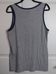 Men’s Hybrid Promotions Boston Tank Grey Heather Blue Trim Red/White Stars SM