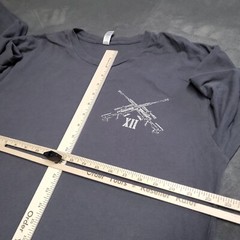 Protect Family 2nd Amendment Tactical Lrg Shirt AR Scope Bullet Hole Sniper Guns